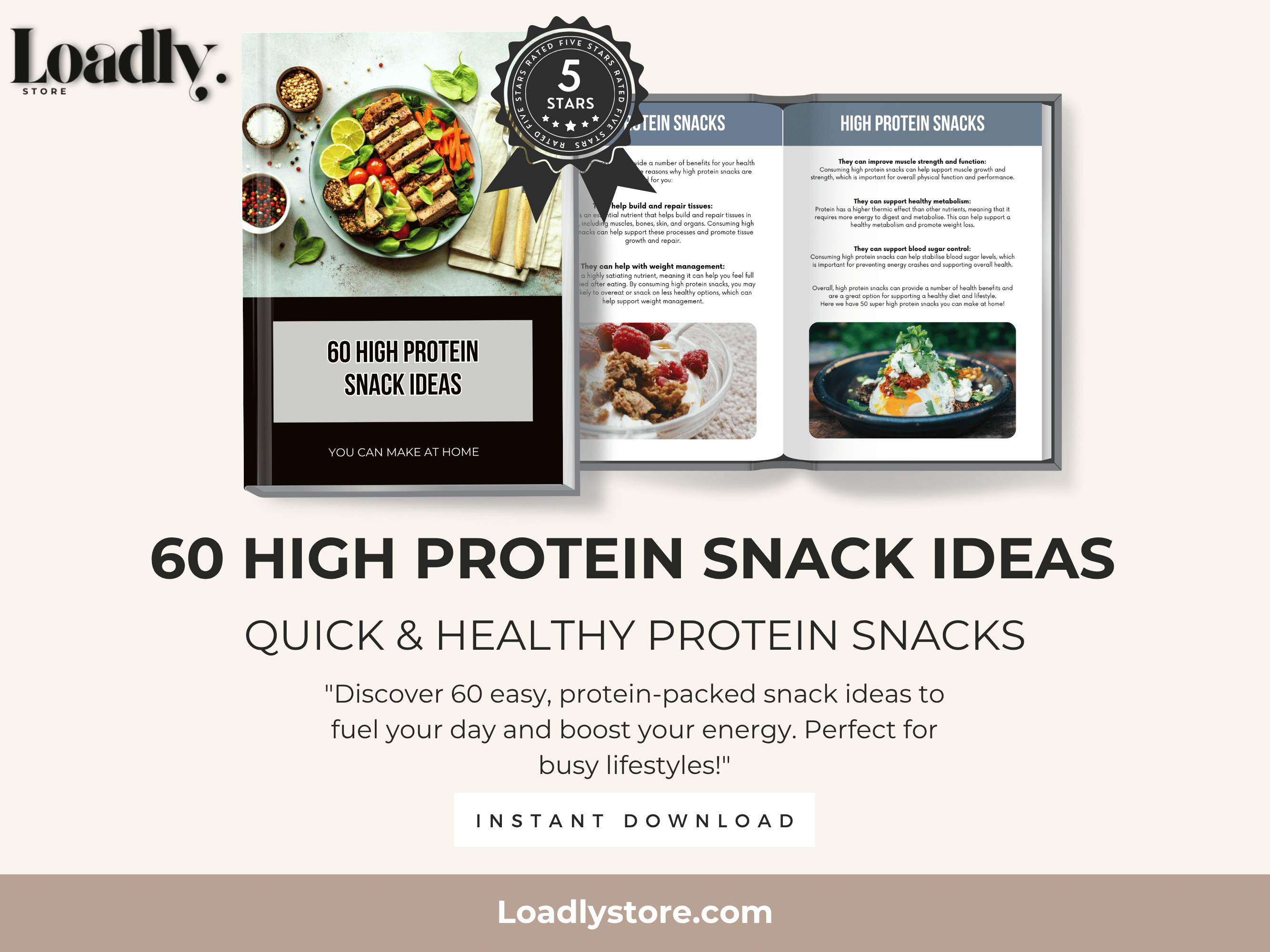 60 High Protein Snack Ideas