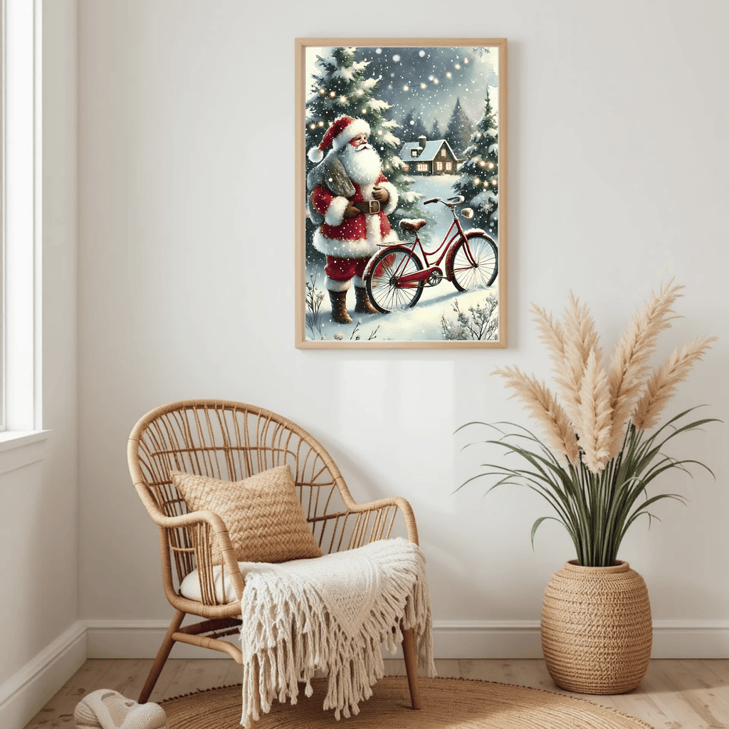 Set of 4 Dark Christmas Prints