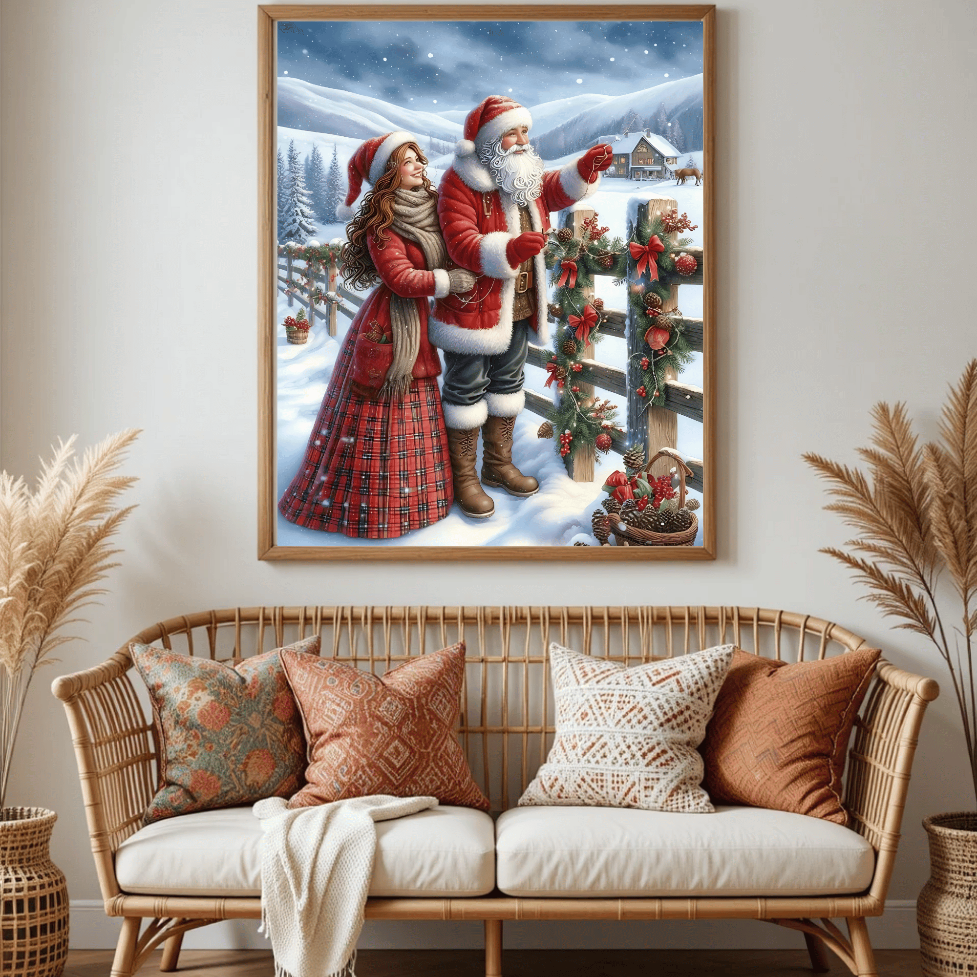 Set of 3 Dark Christmas Prints