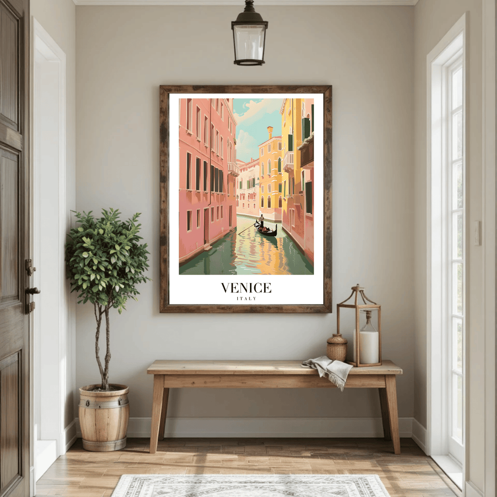 Italian Travel Poster Set