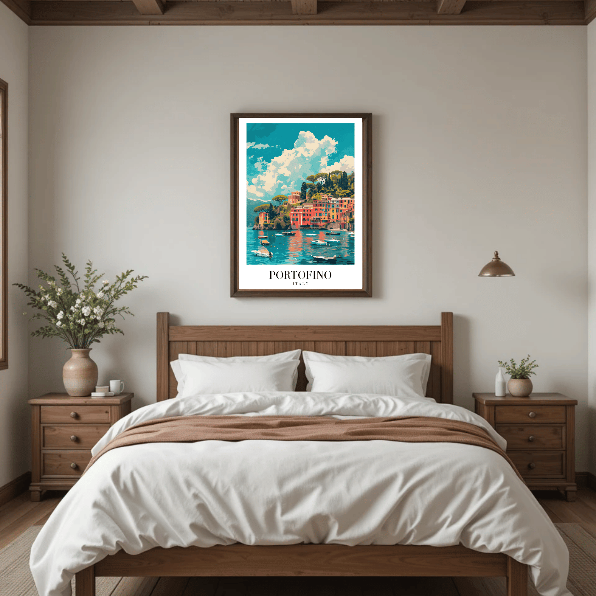 Italian Travel Poster Set