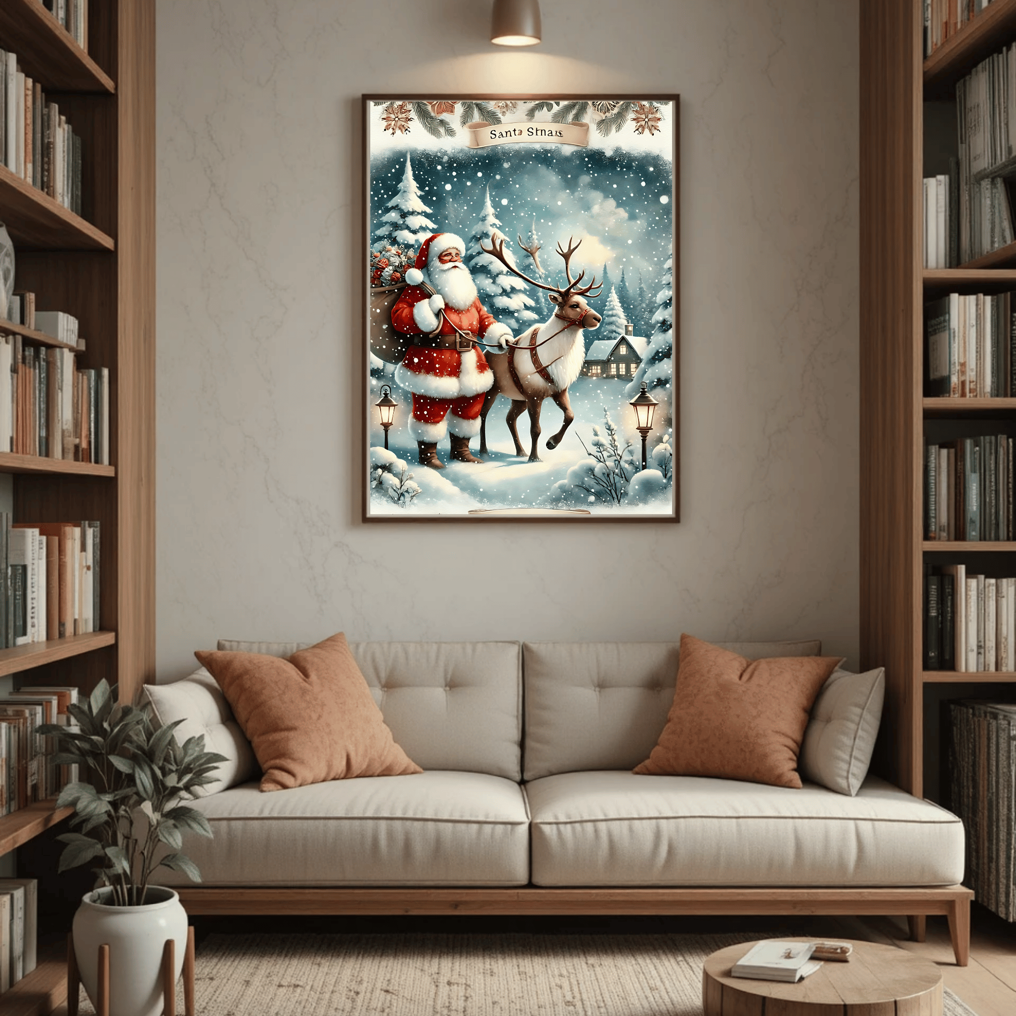 Set of 3 Dark Christmas Prints