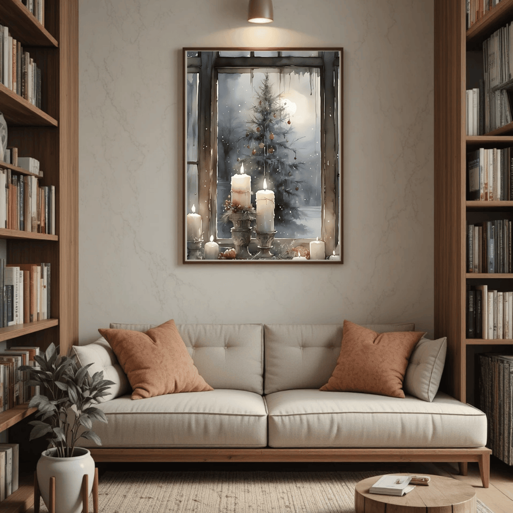 Set of 3 Dark Christmas Prints