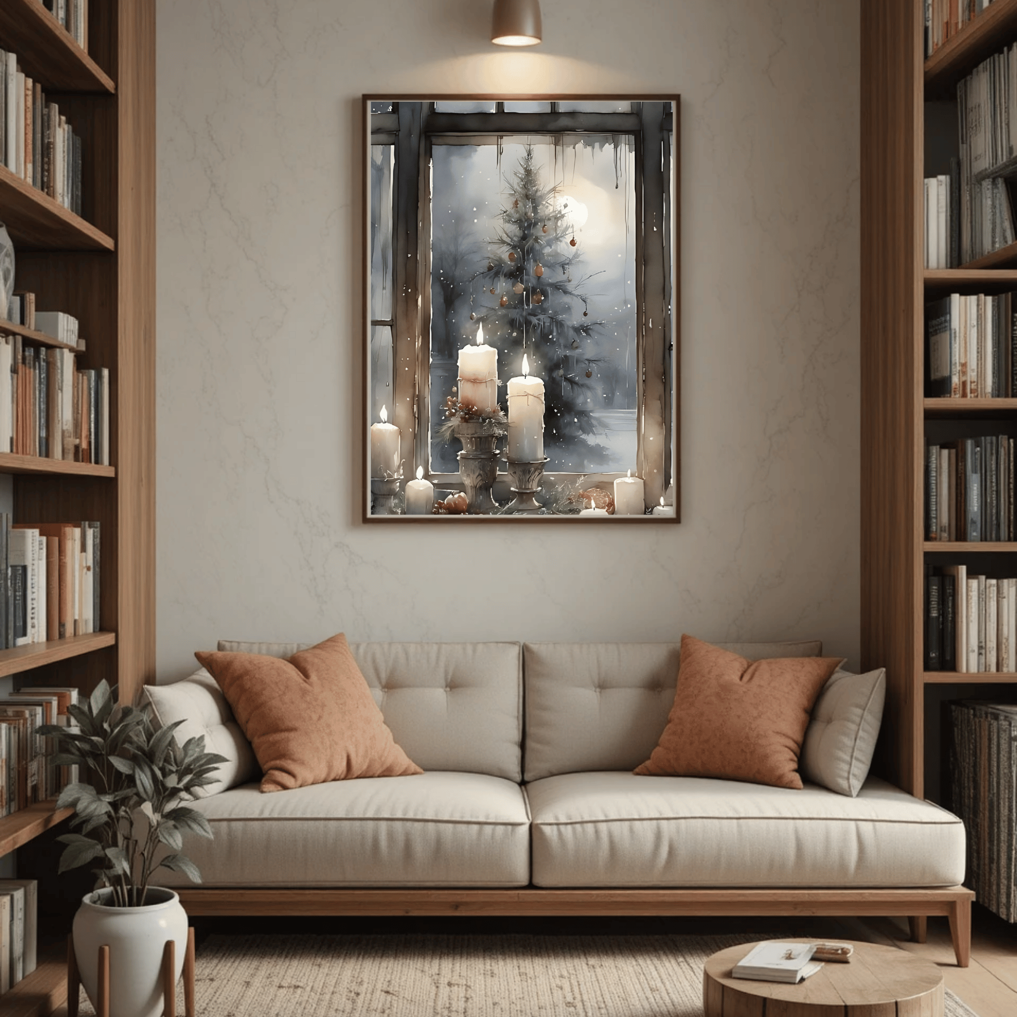 Set of 3 Dark Christmas Prints