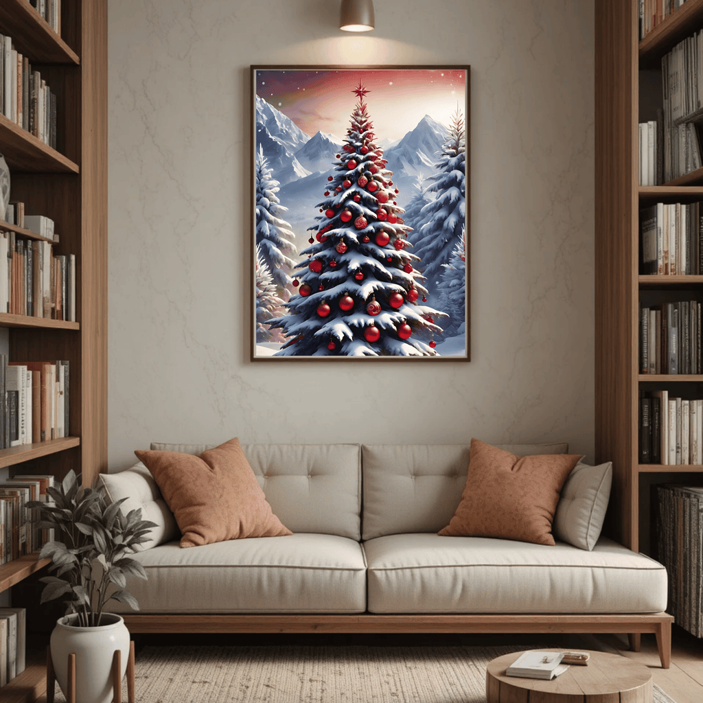 Set of 3 Dark Christmas Prints