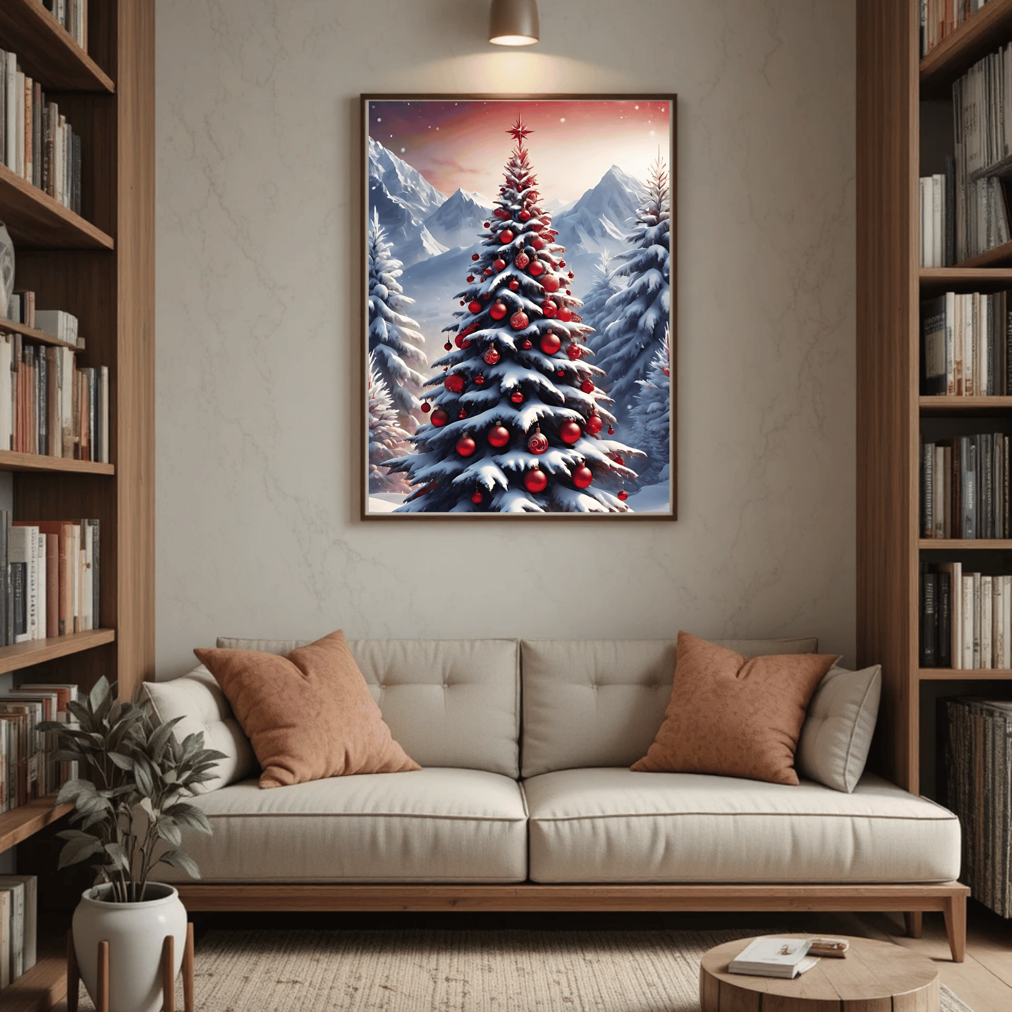 Set of 3 Dark Christmas Prints