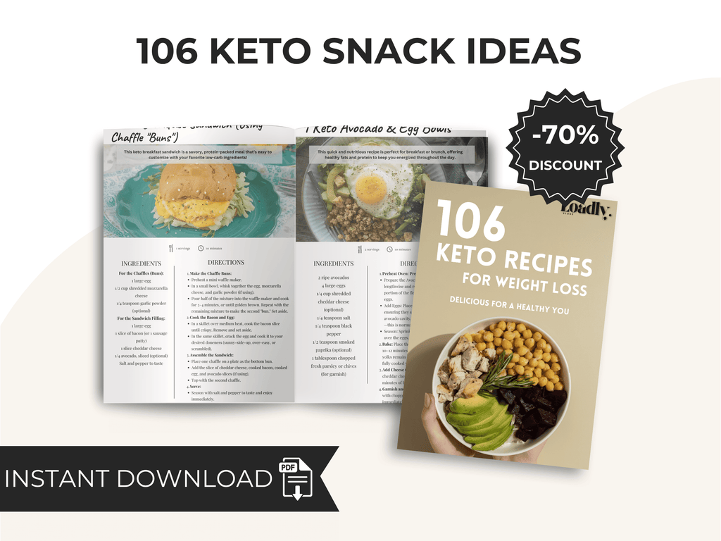 106 KETO SNACK IDEAS + Bonus