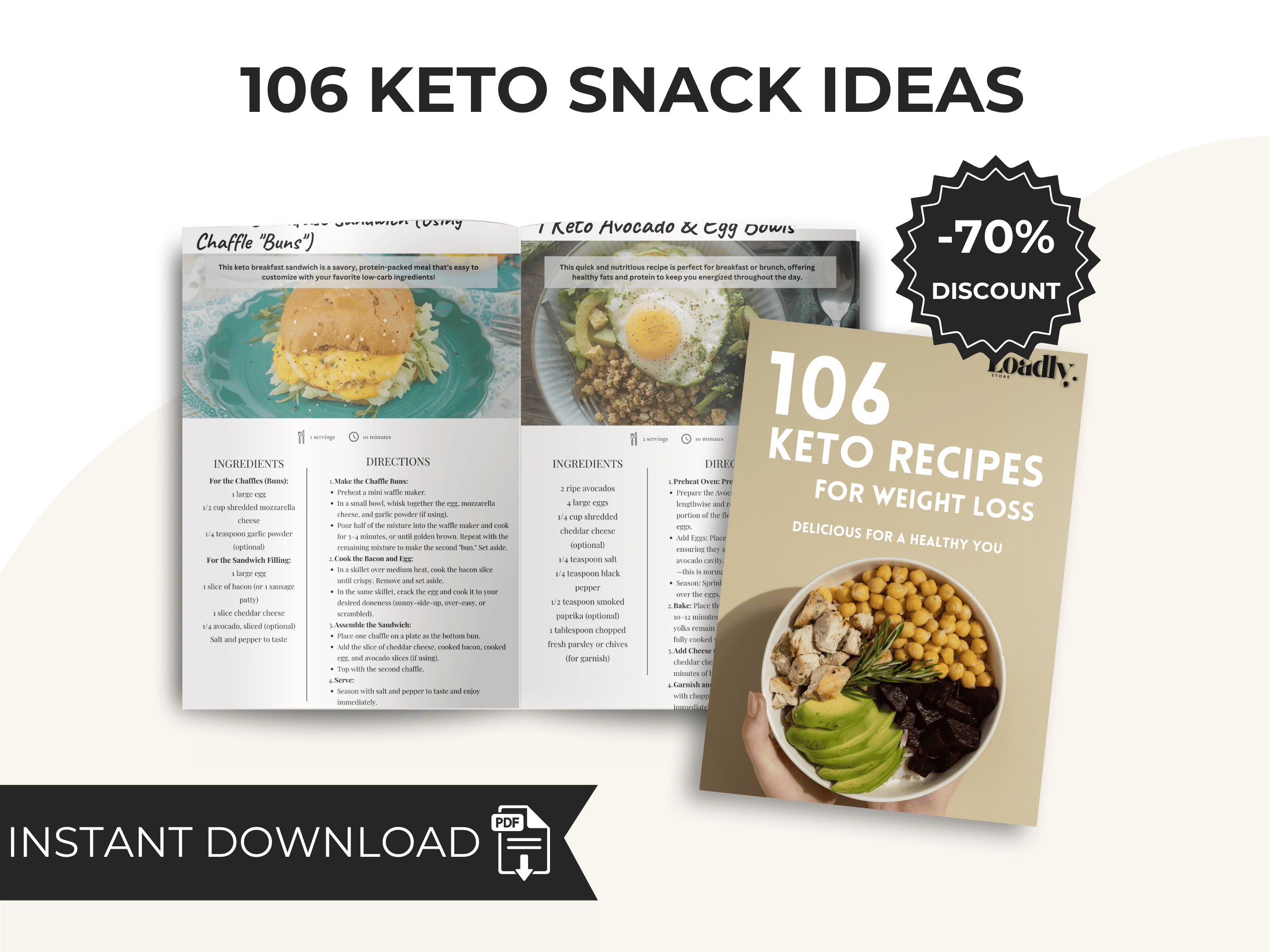 106 KETO SNACK IDEAS + Bonus