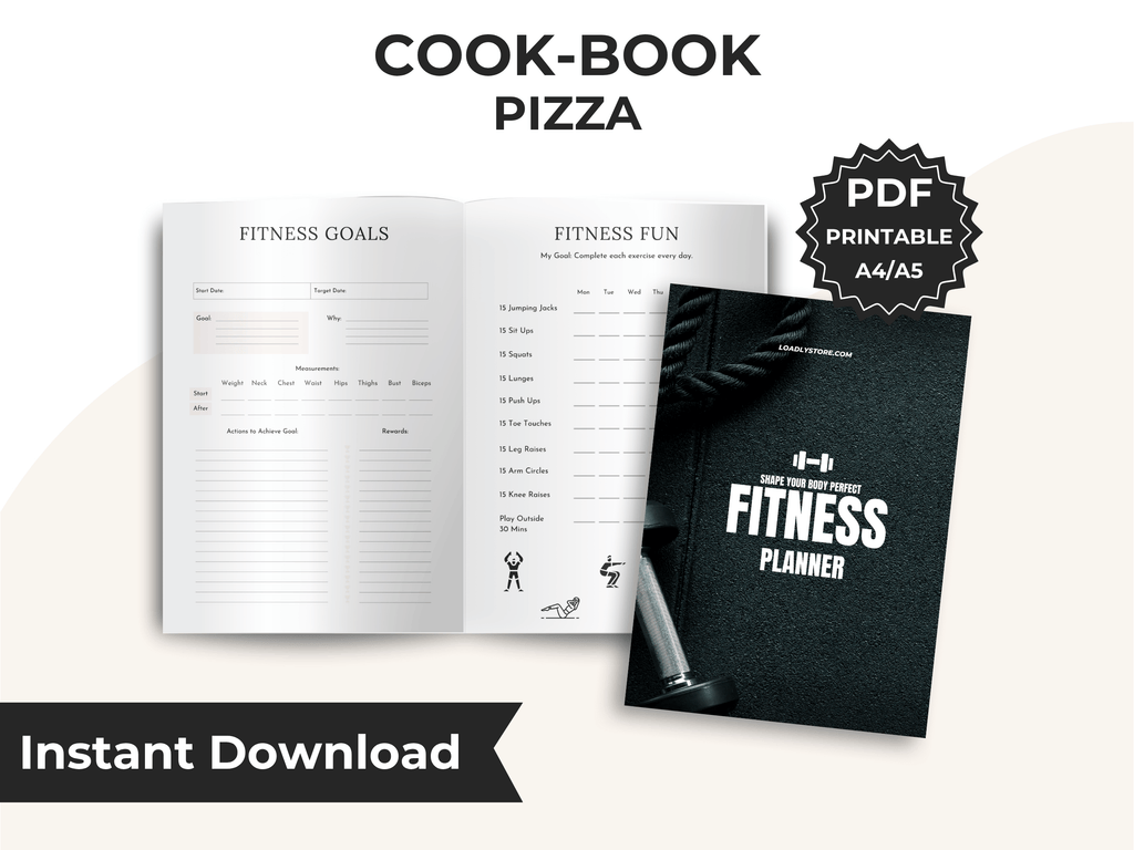 Fitness Planner: Plan, Track & Achieve Your Fitness Goals