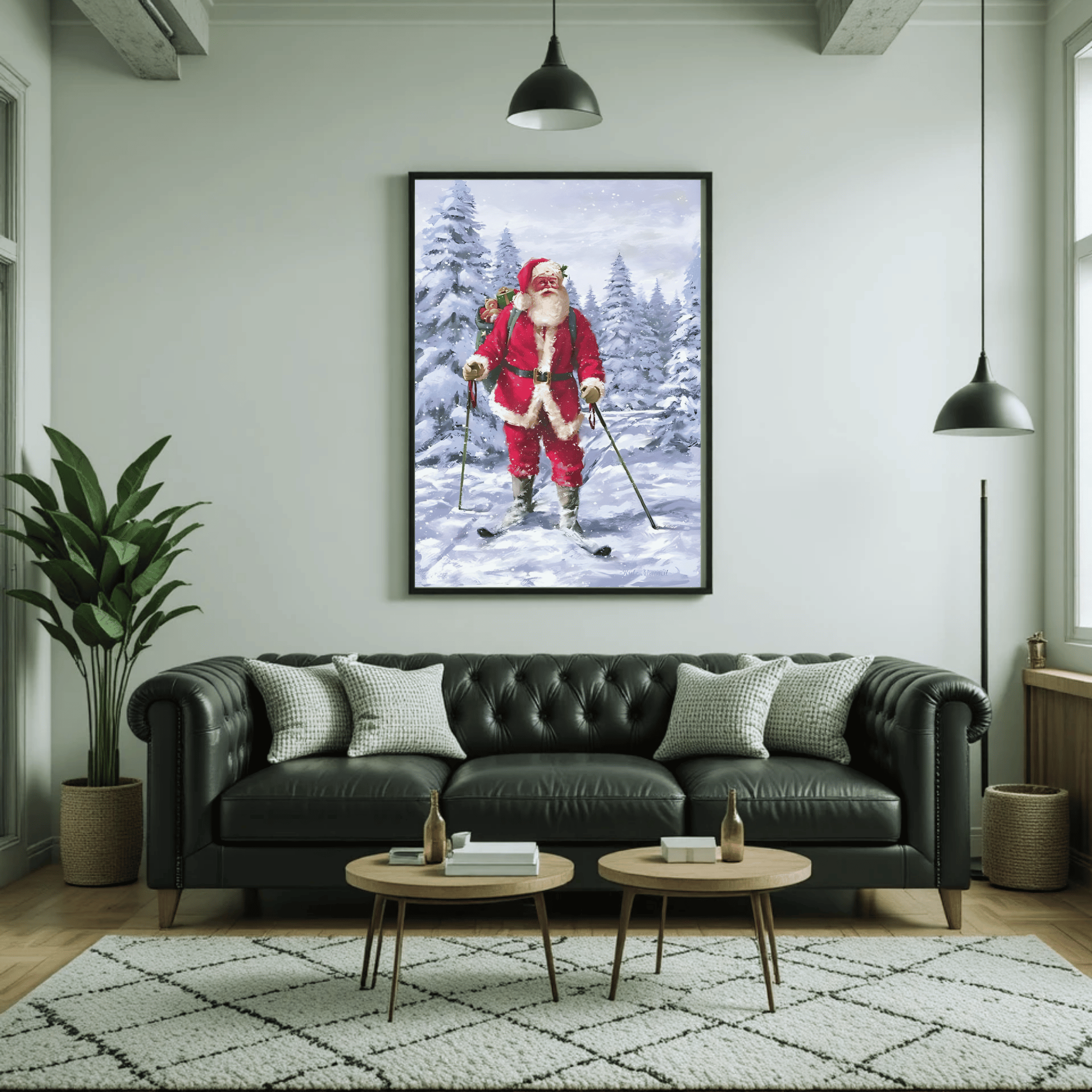 Set of 3 Dark Christmas Prints