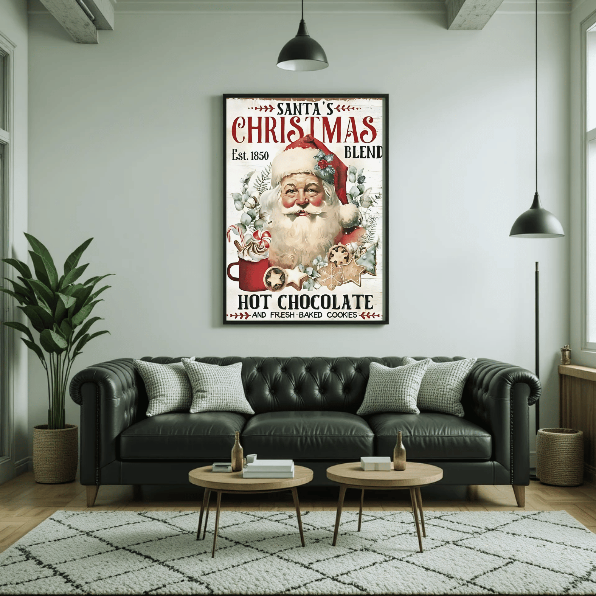 Set of 3 Dark Christmas Prints