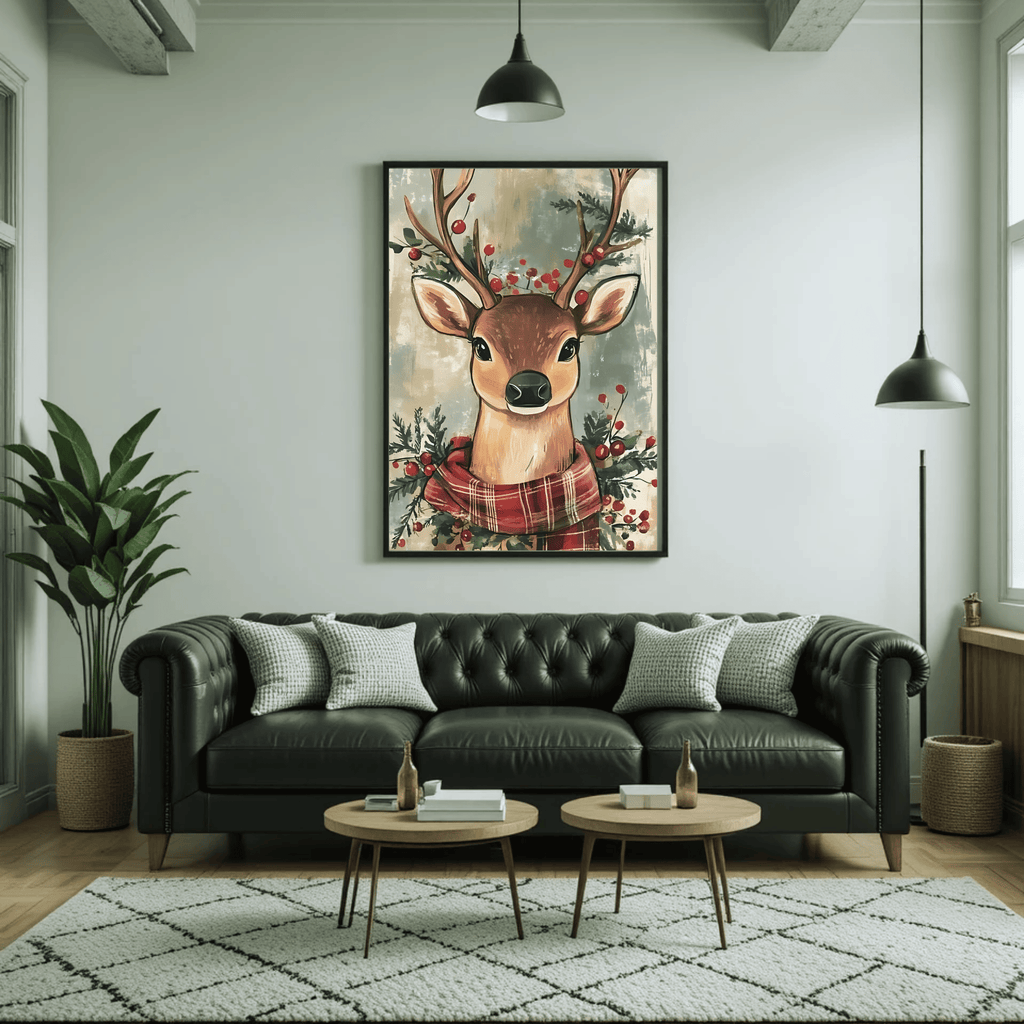 Set of 3 Dark Christmas Prints