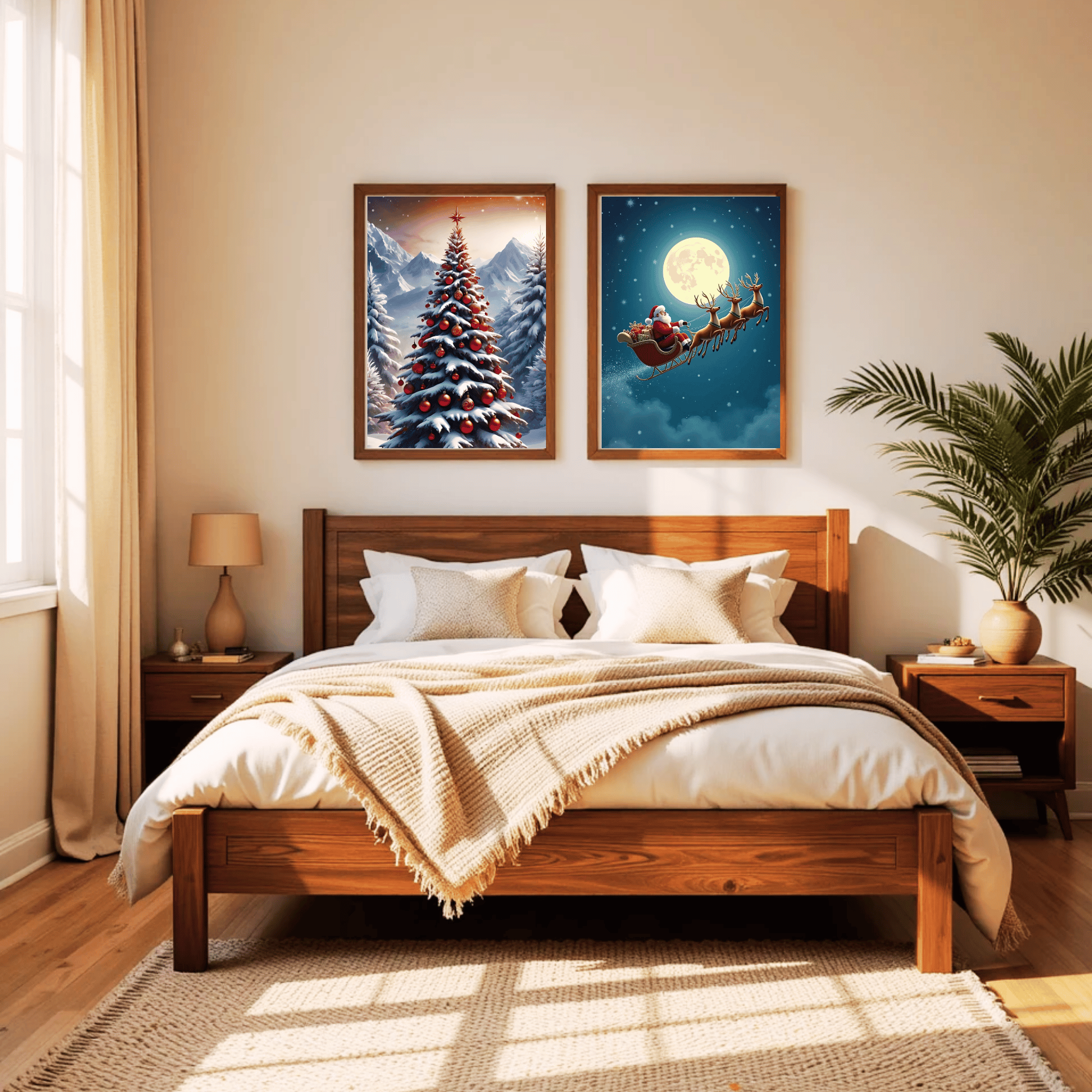 Set of 3 Dark Christmas Prints