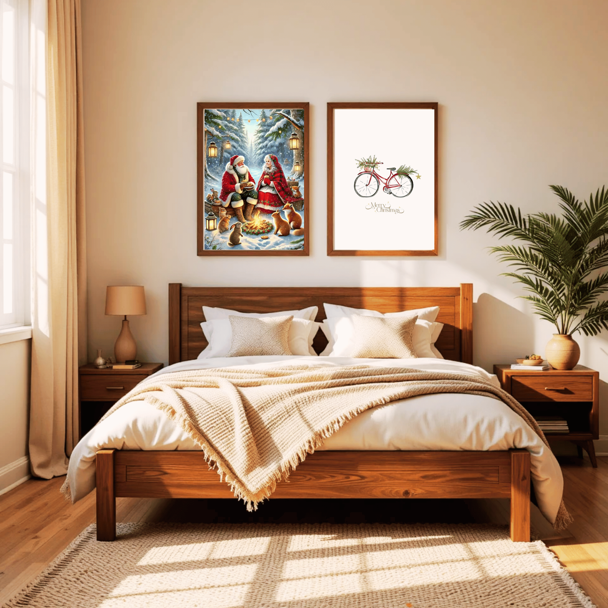 Set of 3 Dark Christmas Prints