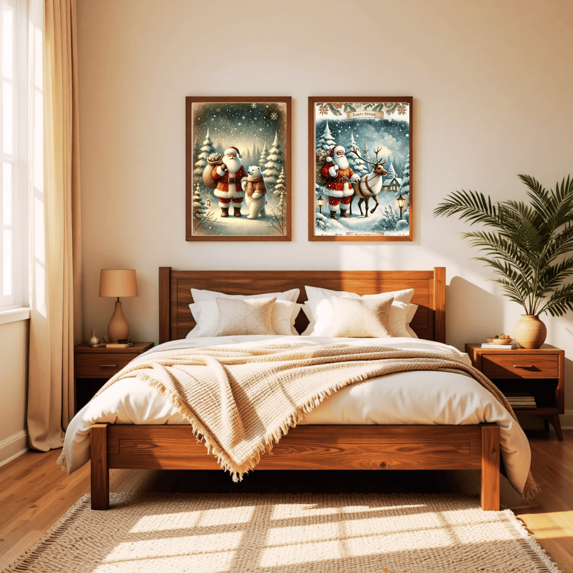 Set of 3 Dark Christmas Prints