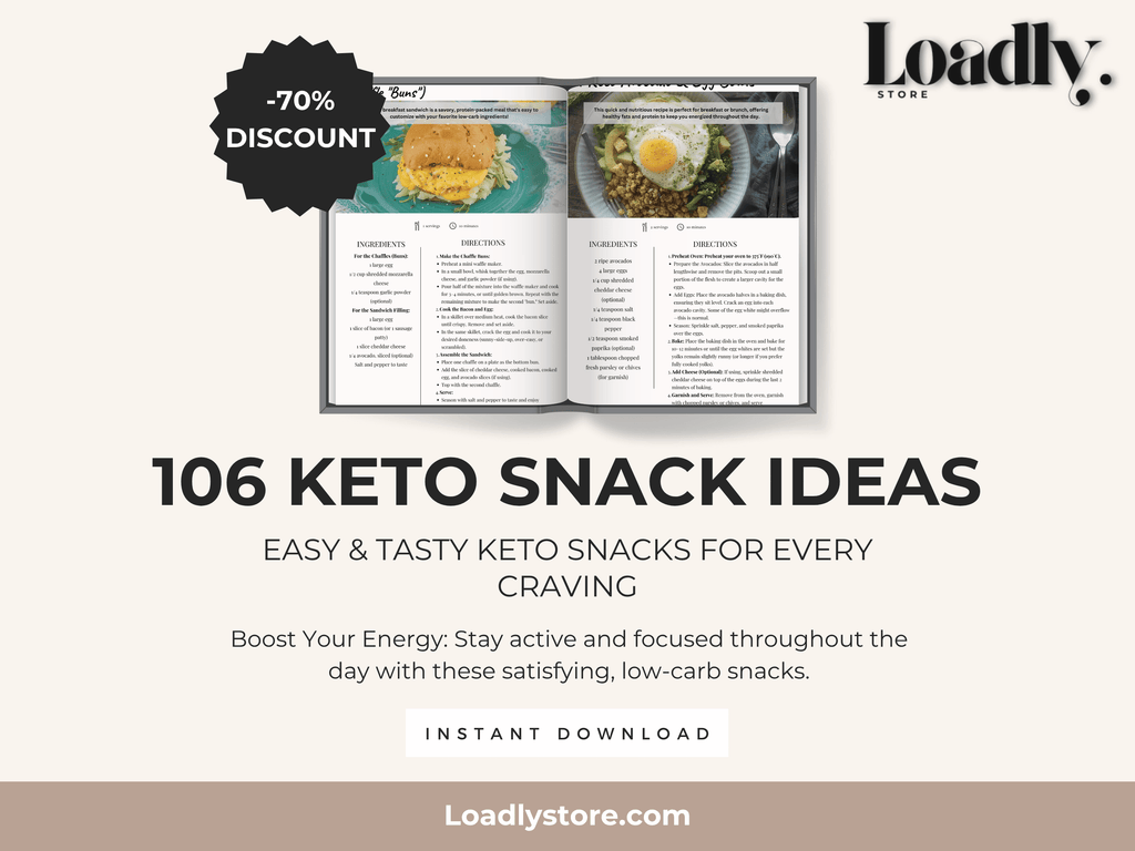106 KETO SNACK IDEAS + Bonus