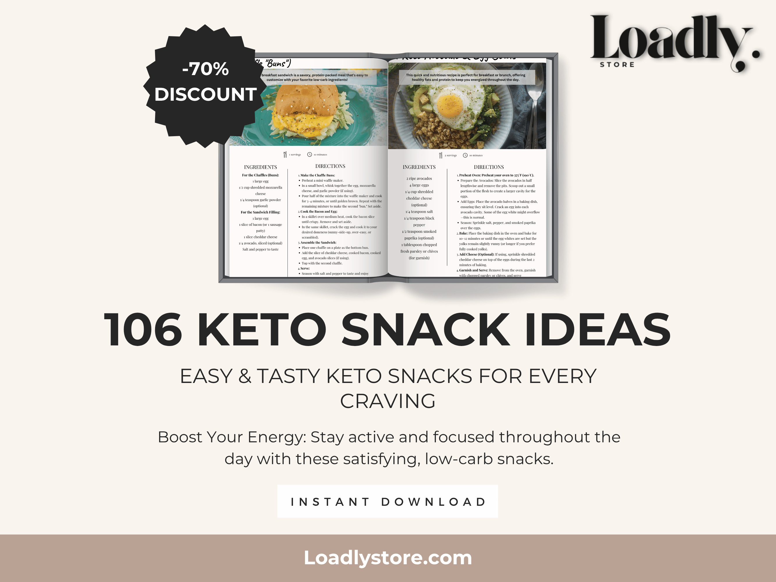 106 KETO SNACK IDEAS + Bonus