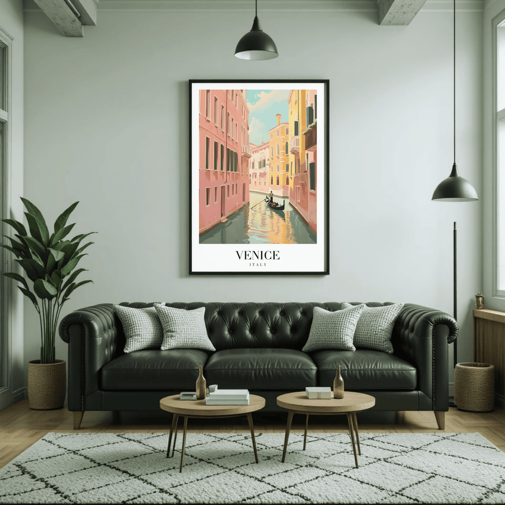 Italian Travel Poster Set