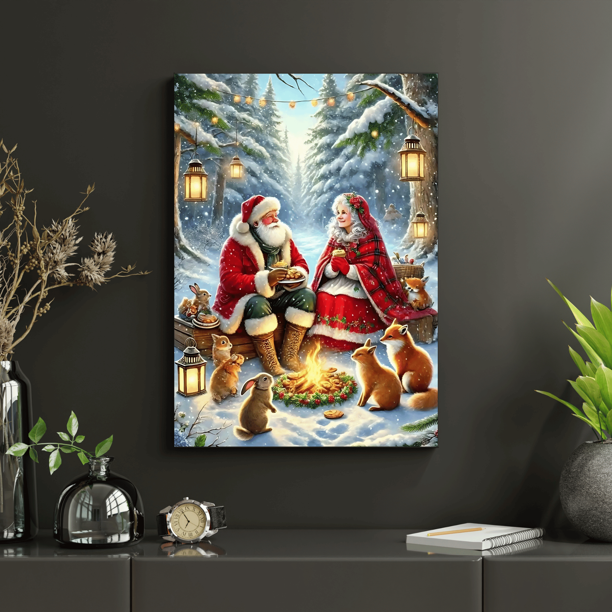 Set of 3 Dark Christmas Prints