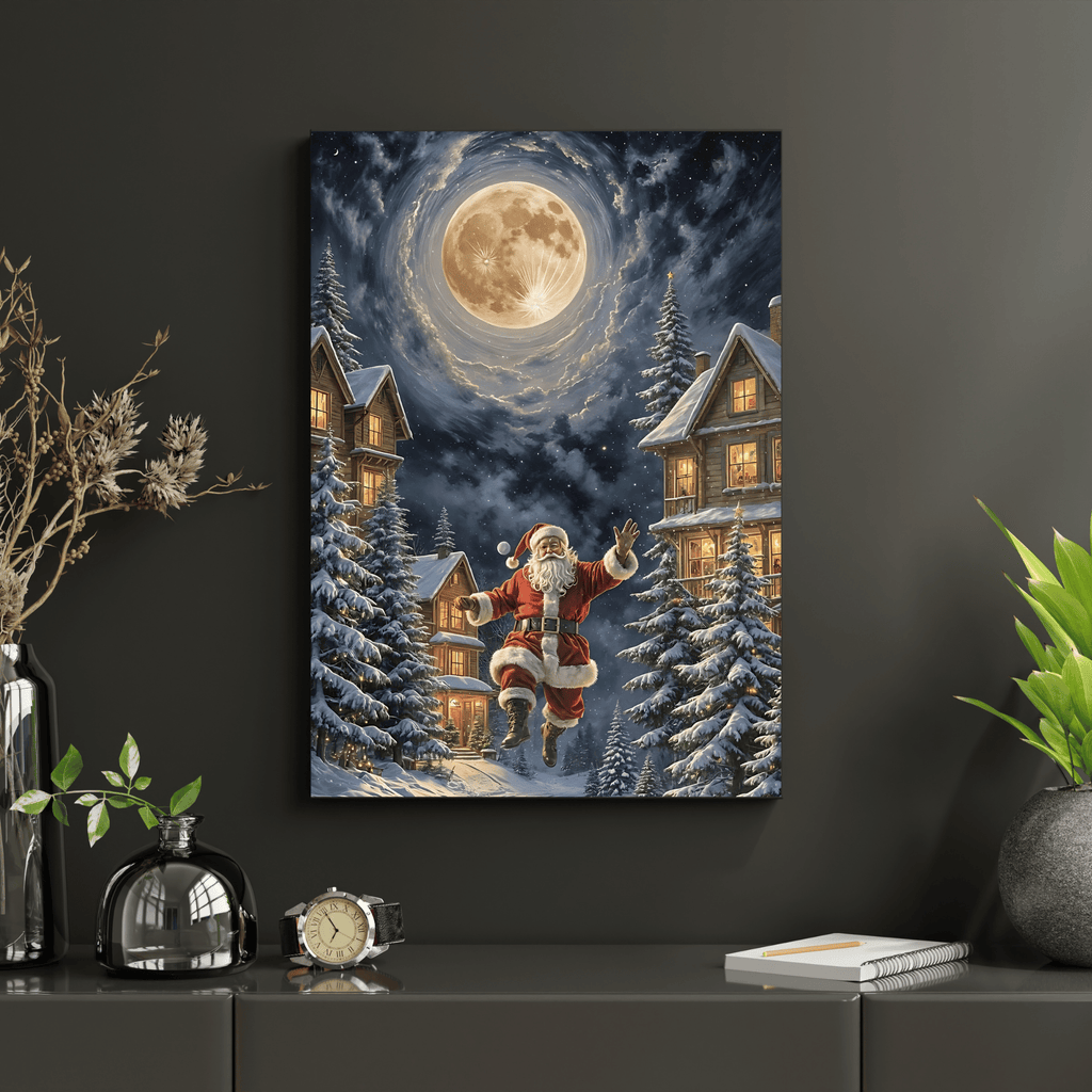 Set of 4 Dark Christmas Prints