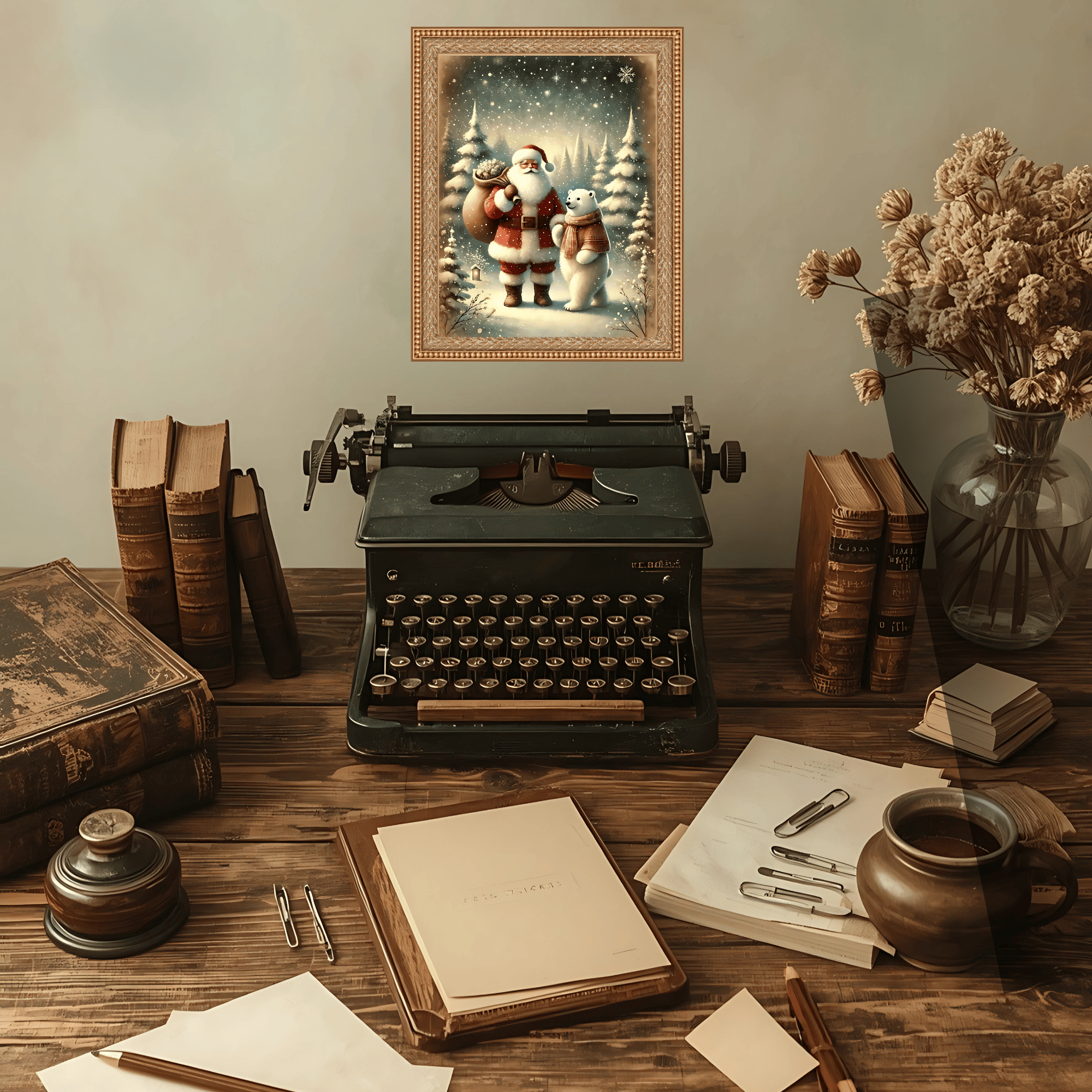 Set of 3 Dark Christmas Prints