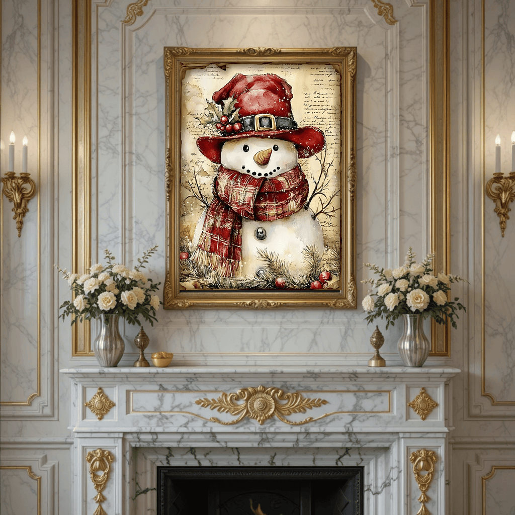 Set of 4 Dark Christmas Prints