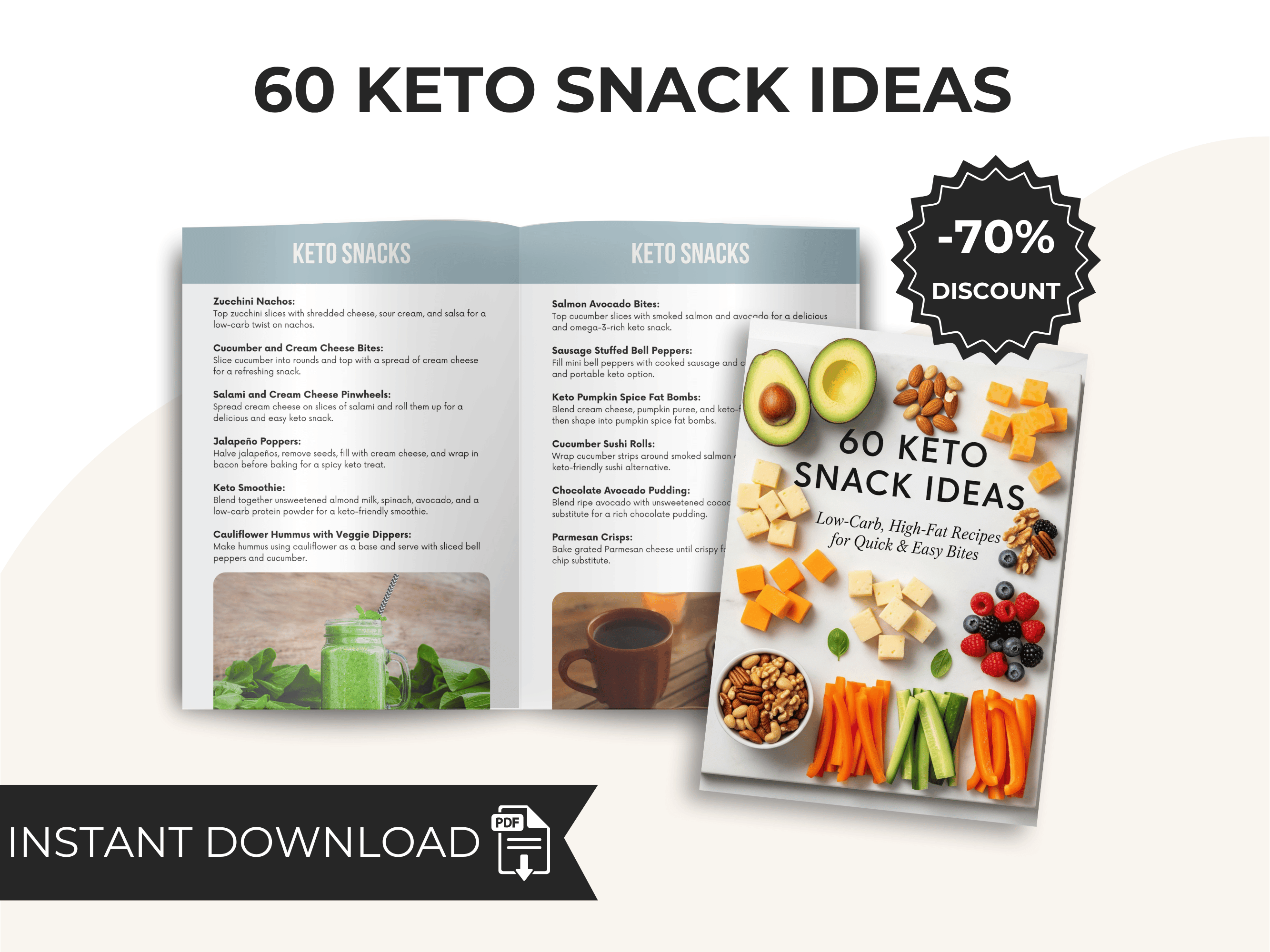 60 Keto Snack Ideas