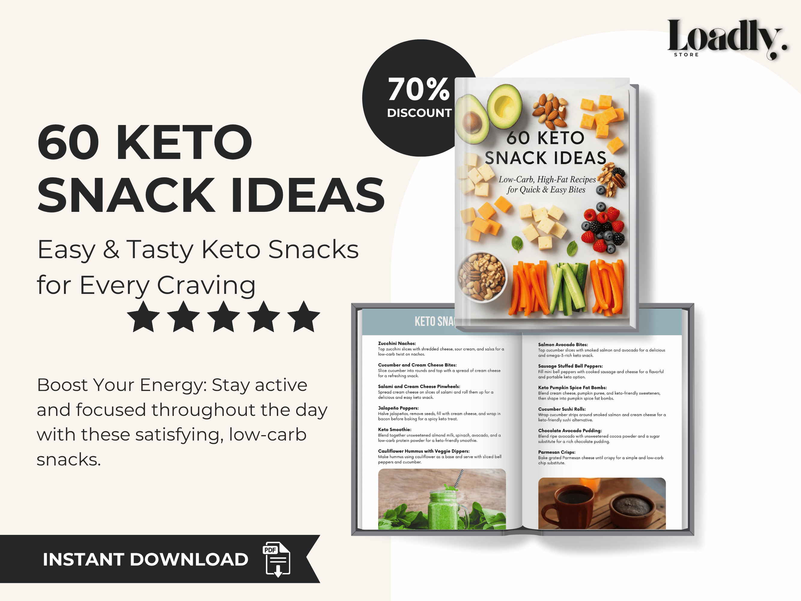 60 Keto Snack Ideas
