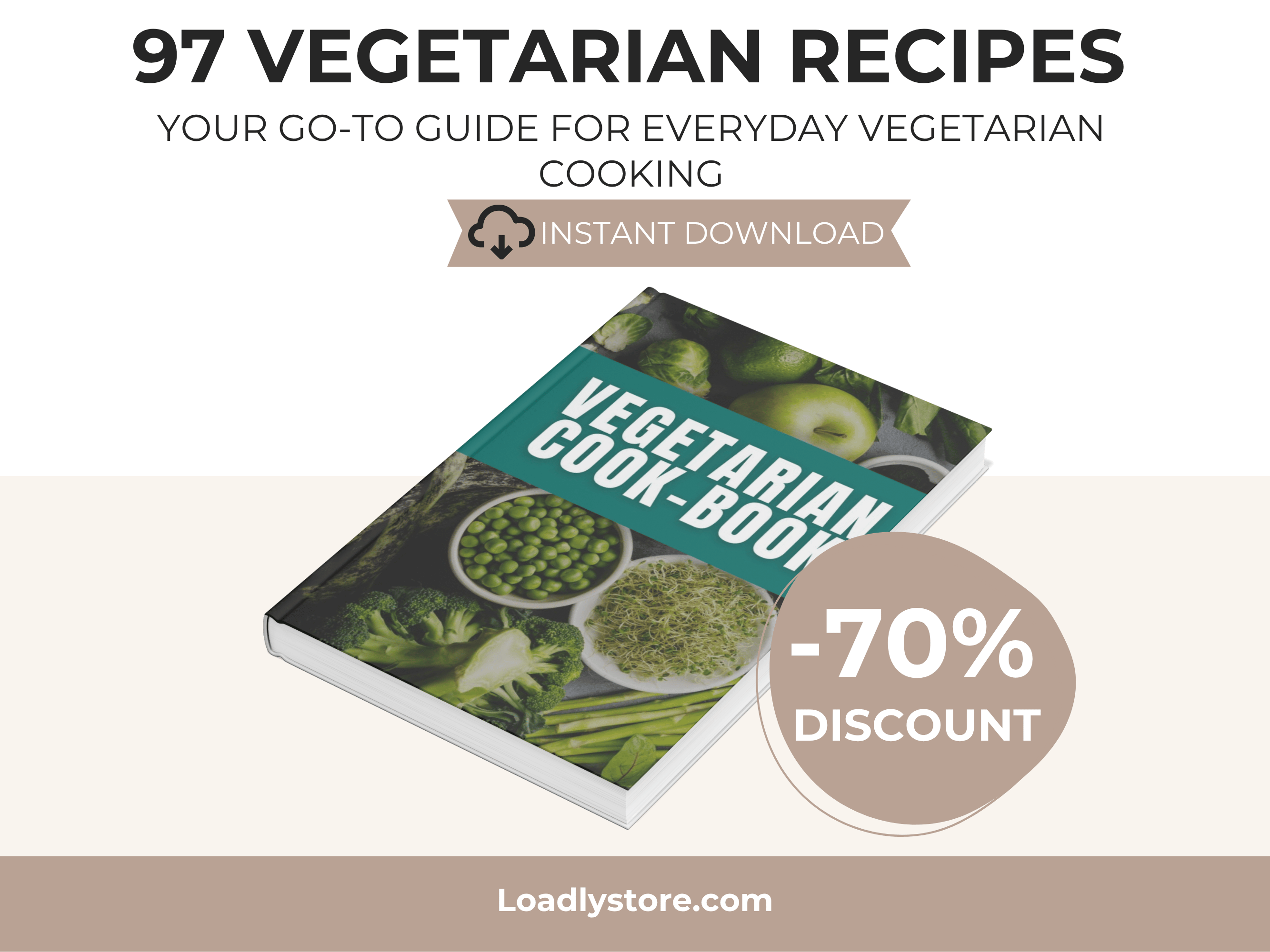 97 Vegetarian Recipes + BONUS