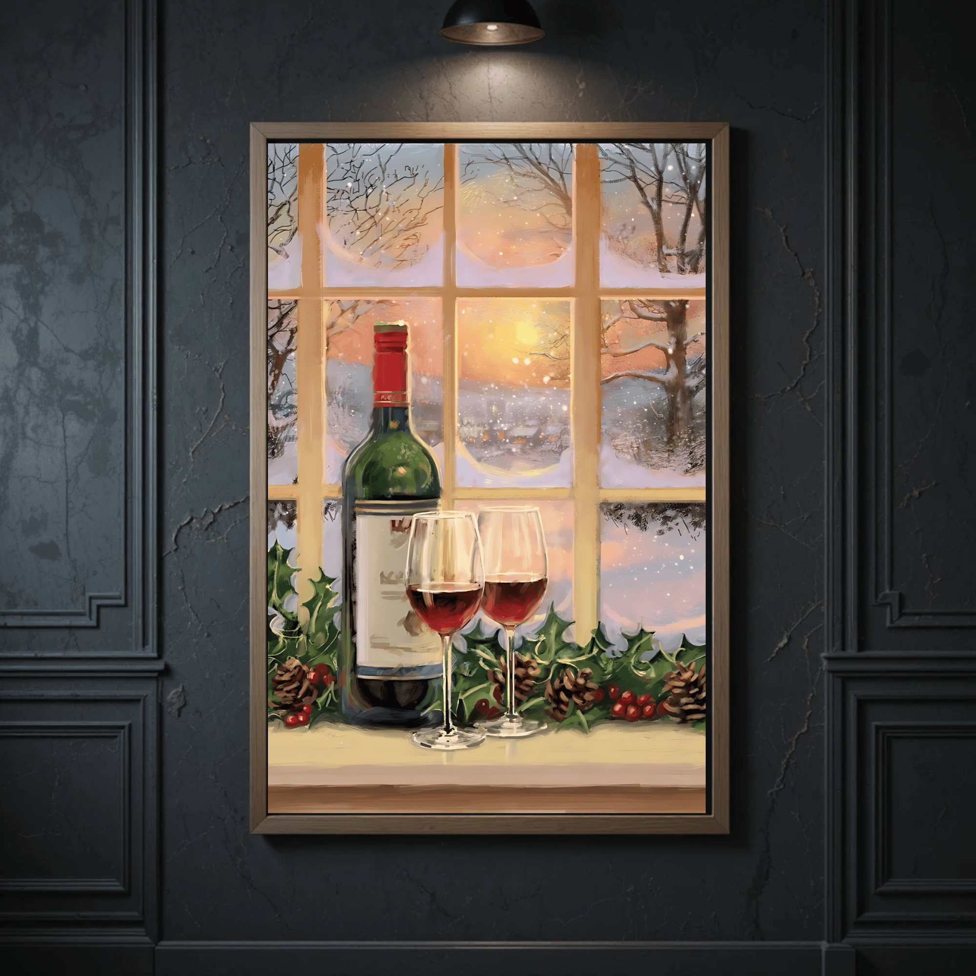 Set of 3 Dark Christmas Prints