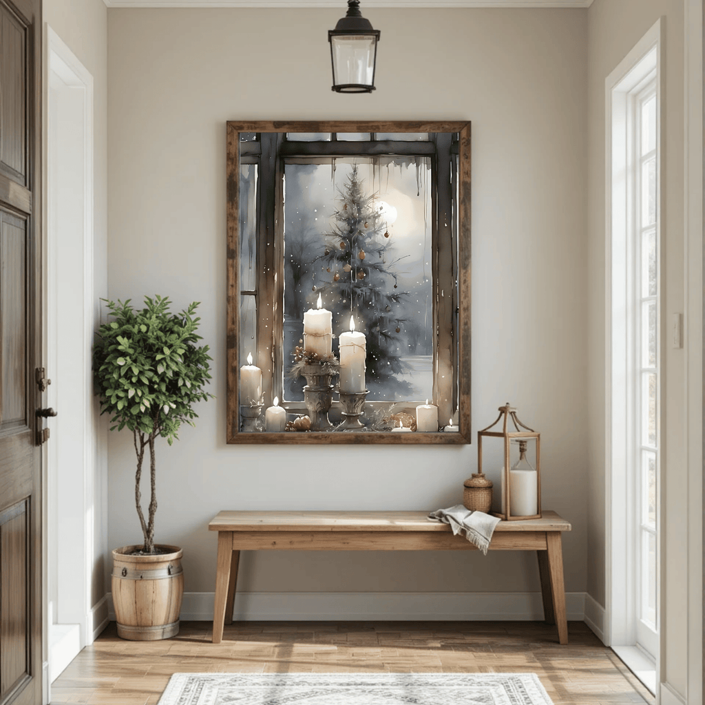 Set of 3 Dark Christmas Prints