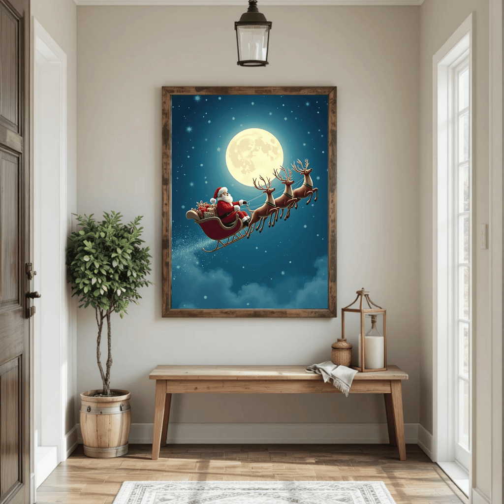 Set of 3 Dark Christmas Prints